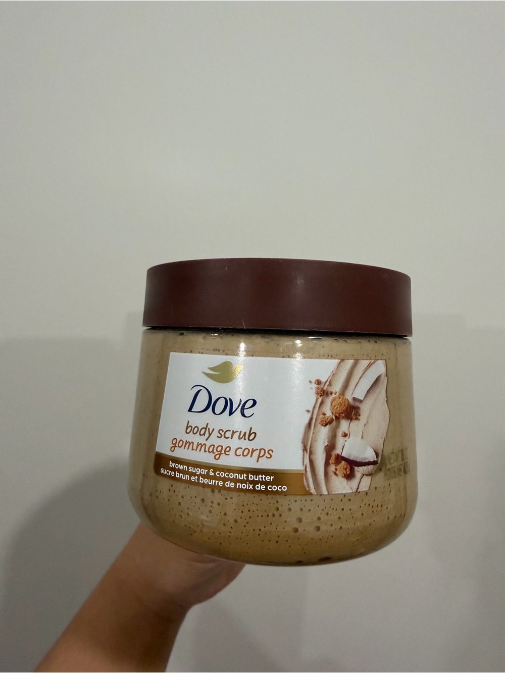 Dove body scrub gommage corps - Brown Sugar & Coconut Butter Scrub